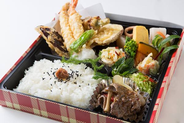 室町弁当(てんぷらと焼肉)
