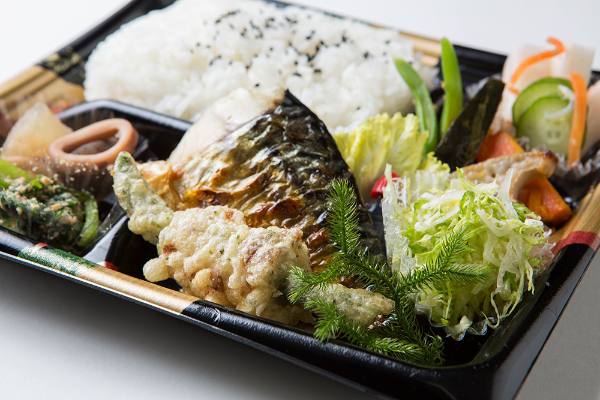 寒サバの塩焼き弁当